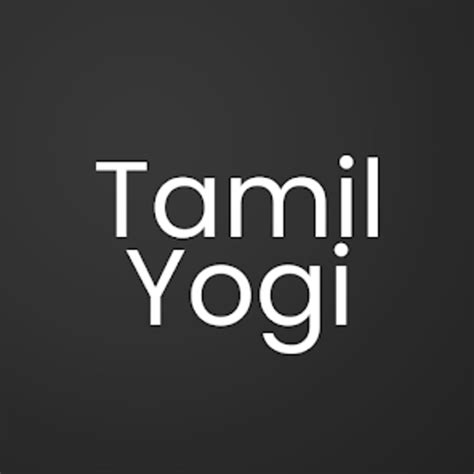 tamil yogi app|Tamil Yogi